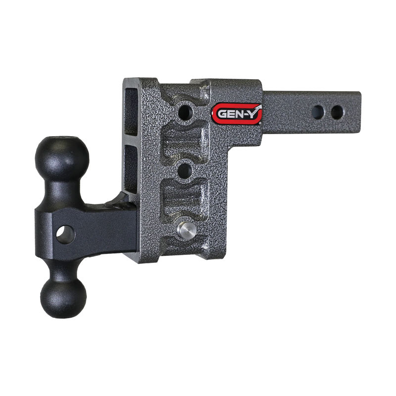 Gen-Y Mega-Duty 16K Drop Hitch 2" Receiver - Gen-Y Hitch Options:2" Receiver 5" Drop w/ Versa Ball Mount (Part# GH-513)