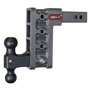 Gen-Y Mega-Duty 16K Drop Hitch 2" Receiver - Gen-Y Hitch Options:2" Receiver 7.5" Drop w/ Versa Ball (Part# GH-514)