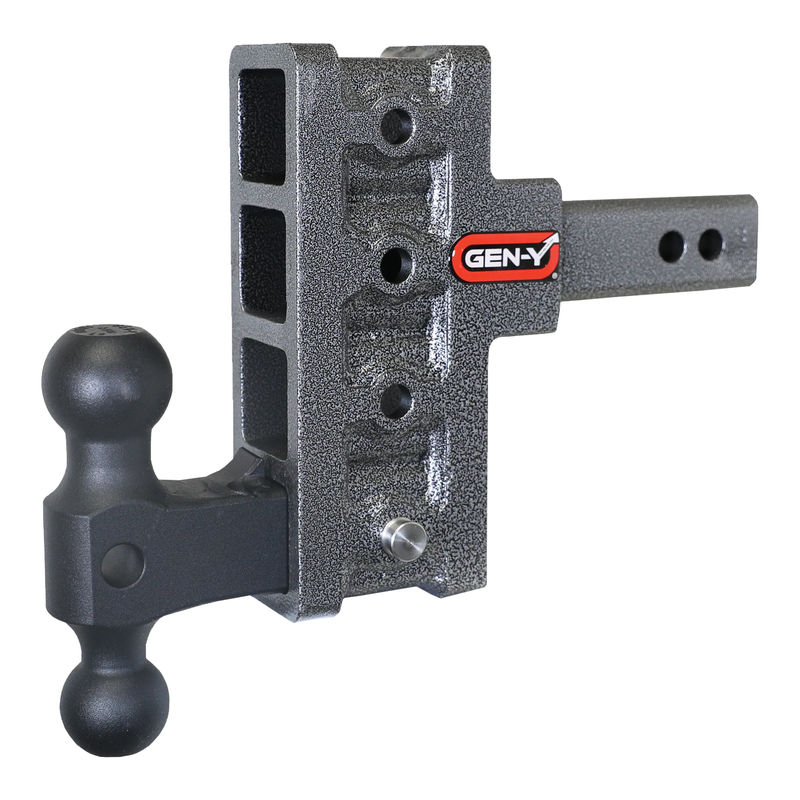 Gen-Y Mega-Duty 16K Drop Hitch 2" Receiver - Gen-Y Hitch Options:2" Receiver 5" Offset w/ Versa Ball (Part# GH-214)