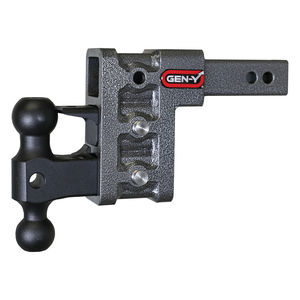Gen-Y Mega-Duty 16K Drop Hitch 2" Receiver - Gen-Y Hitch Options:2" Receiver 5" Drop w/ Versa Ball and Pintle Lock (Part# GH-523)