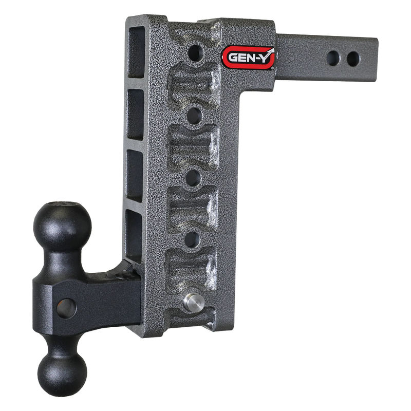 Gen-Y Mega-Duty 16K Drop Hitch 2" Receiver - Gen-Y Hitch Options:2" Receiver 10" Drop w/ Versa Ball (Part# GH-515)