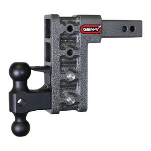 Gen-Y Mega-Duty 16K Drop Hitch 2" Receiver - Gen-Y Hitch Options:2" Receiver 7.5" Drop w/ Versa Ball and Pintle Lock (Part# GH-524)