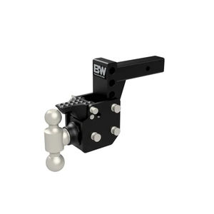B&W Dual Ball Pintle Tow & Stow Hitch 2" Shank