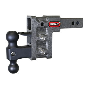 Gen-Y Mega-Duty 10K Drop Hitch 2" Receiver - Gen-Y Hitch Options:5" Drop w/ Versa Ball Mount and Pintle Lock (Part# GH-323)