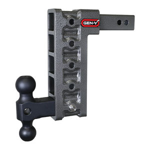 Gen-Y Mega-Duty 10K Drop Hitch 2" Receiver - Gen-Y Hitch Options:10" Drop w/ Versa Ball Mount (Part# GH-315)