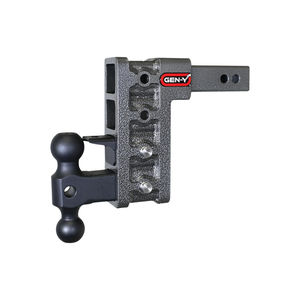 Gen-Y Mega-Duty 10K Drop Hitch 2" Receiver - Gen-Y Hitch Options:5" Offset w/ Versa Ball and Pintle Lock (Part #GH-424)