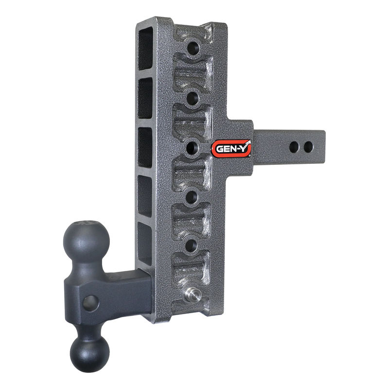 Gen-Y Mega-Duty 10K Drop Hitch 2" Receiver - Gen-Y Hitch Options:7.5" Offset w/ Versa Ball (Part# GH-416)