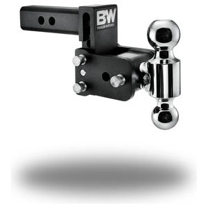 B&W Tow and Stow Ball Mount - 2" Shank - Drop:3" Drop - Ball Configuration:2" & 2-5/16"