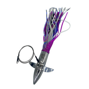 Adjustable Dive Trolling Lure 12oz - Ocean Lures USA - Color:Purple/Silver
