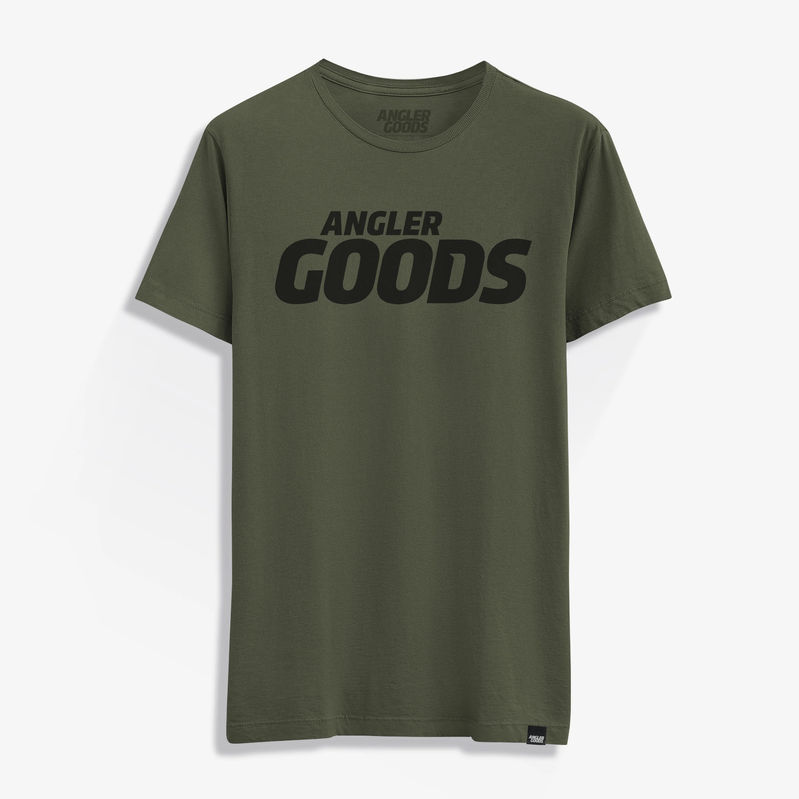 Classic Logo Tee | Angler Goods - Size:L - Color:Largemouth Green