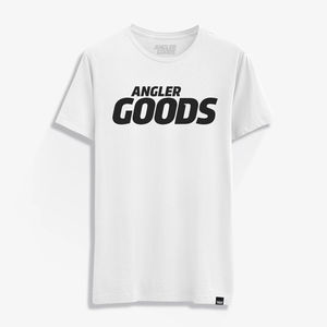 Classic Logo Tee | Angler Goods - Size:M - Color:White