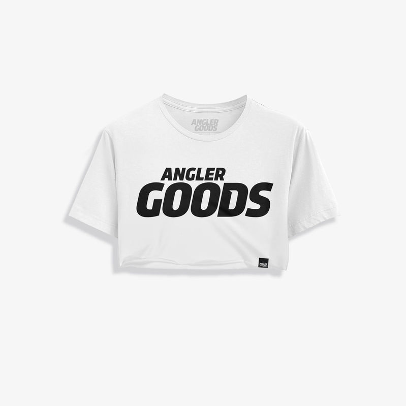 Classic Logo Crop Top | Angler Goods - Size:S