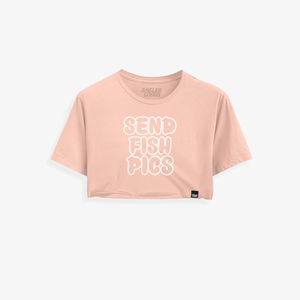 Send Fish Pics | Angler Goods - Size:XL - Color:White