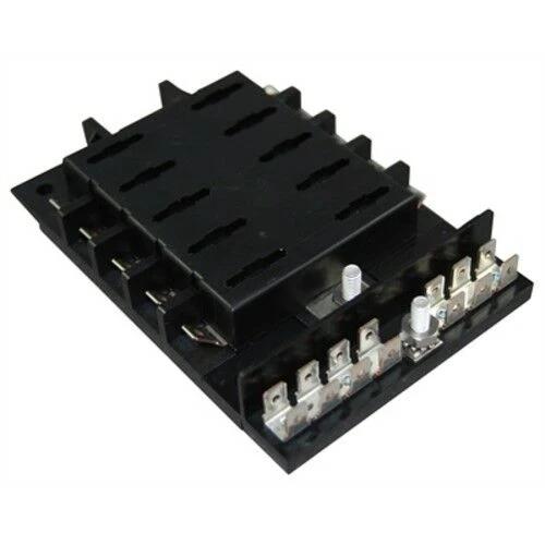 Marine Modular Fuse Circuit Breaker 10 Gang With Ground Bus Bar ATO ATC Fuses- Marcpac