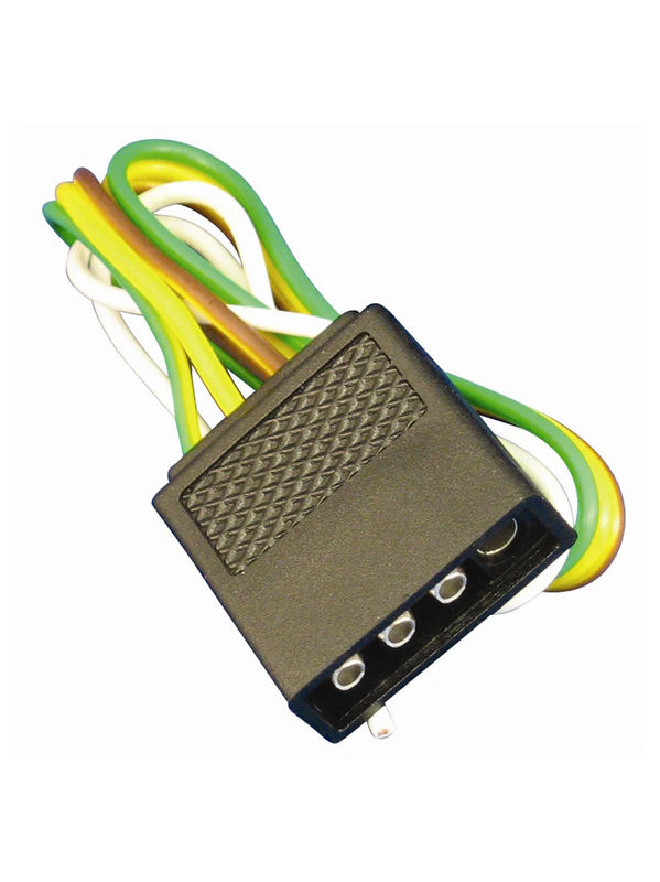 Male Trailer Lights Connector 1 ft Plug