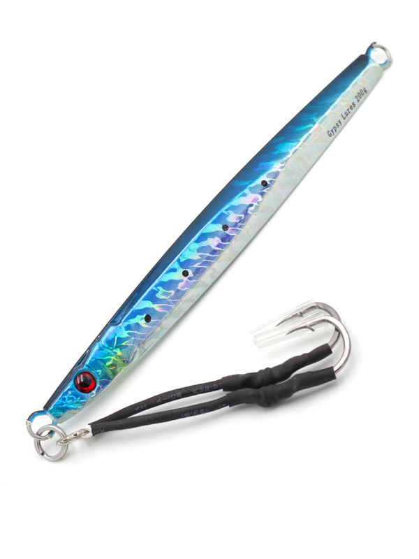 Speed Vertical Jigs - Gypsy Lures - color:Sardine - size:200 g