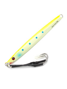 Speed Vertical Jigs - Gypsy Lures - color:Chartreuse/Glow - size:200 g