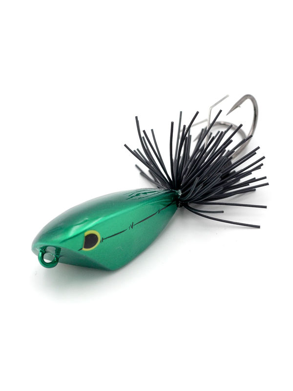 Hammerhead Topwater Jump Frog - Size:5.5 - Color:Green