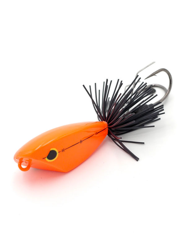 Hammerhead Topwater Jump Frog - Size:5.5 - Color:Orange