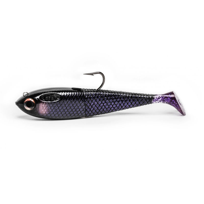 6in Fatty Swimbait - Spooltek - color:After Hours