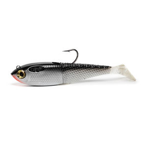 6in Fatty Swimbait - Spooltek - color:Silver Digger