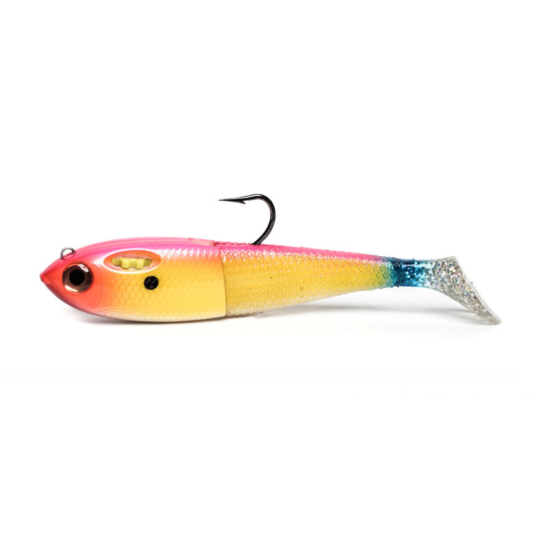 6in Fatty Swimbait - Spooltek - color:Barra Money