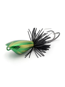 EJF Micro Topwater Jump Frog - Color:Dark Green