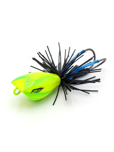 EJF Micro Topwater Jump Frog - Color:Lime Green