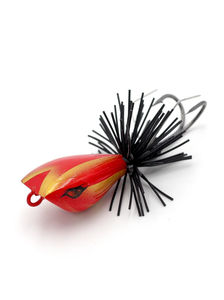 EJF Micro Topwater Jump Frog - Color:Red