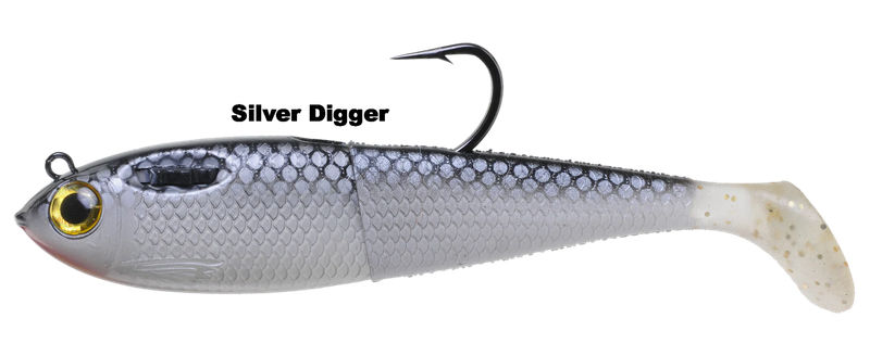 Spooltek 4 in - color:Silver Digger