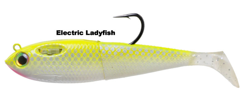 Spooltek 4 in - color:Electric Ladyfish