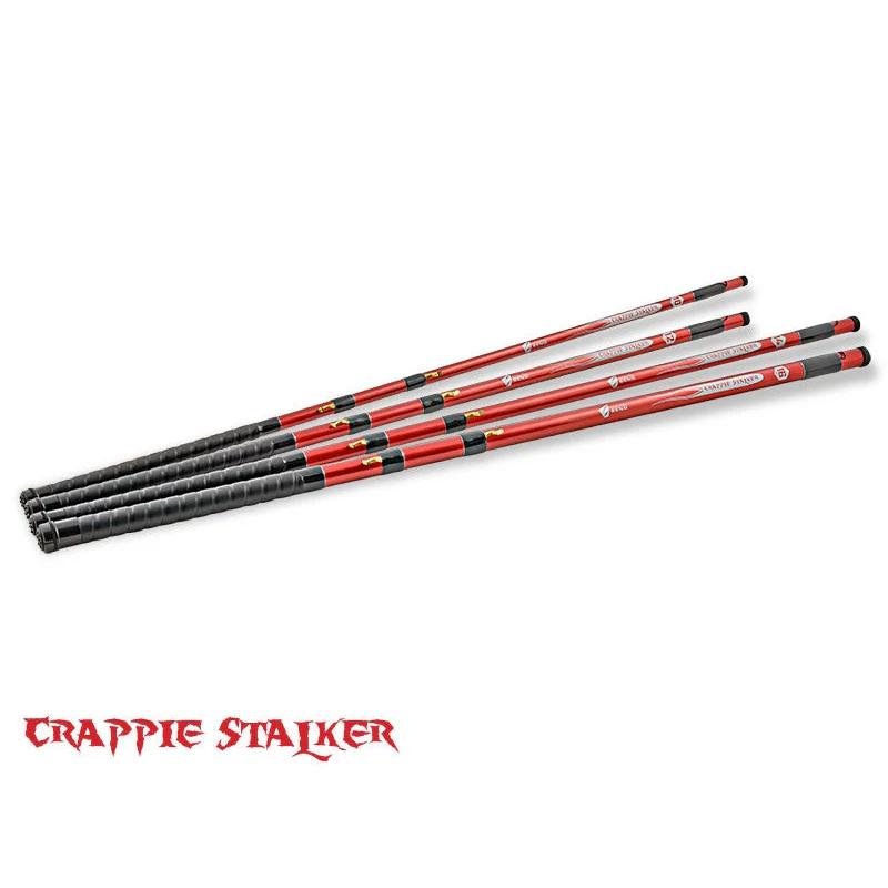Crappie Stalker Telescopic Pole - size:10 ft