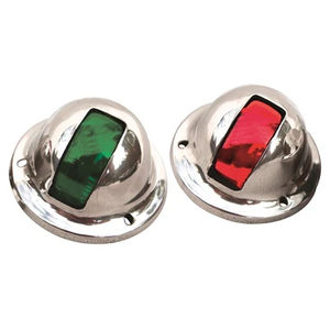Stainless Steel Side Mount Dome Navigation Lights - Marpac