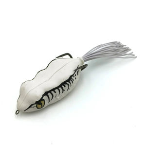 Bushking Topwater Jump Frog - Color:White