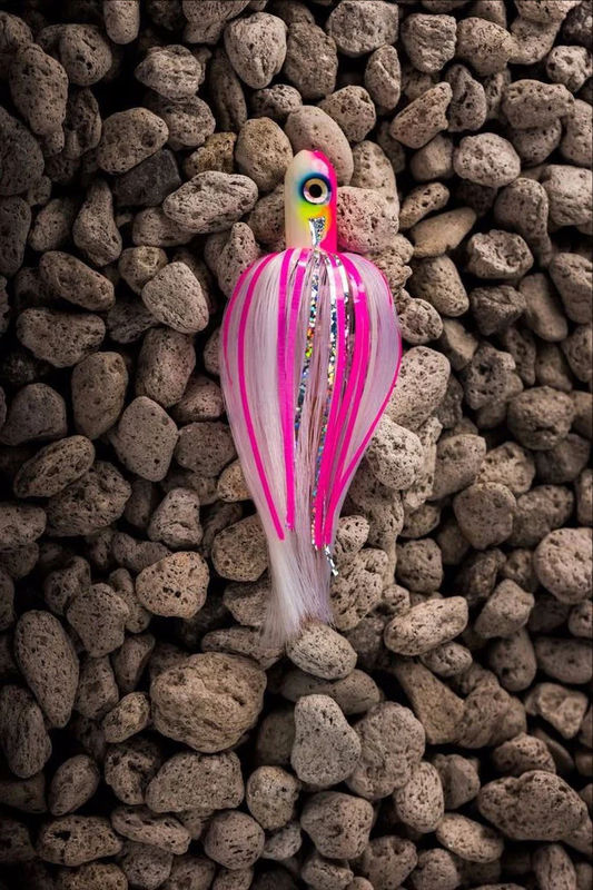 Sea Witch Style Superglow Trolling Lure 1 OZ - Color:Pink Spuerglow
