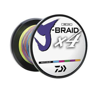 50lb 3000m/ 3300yd x4 J-Braid - Daiwa - Color:Multi Color