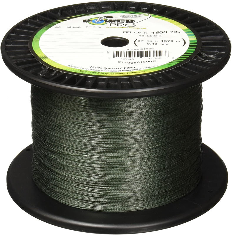 Power Pro 65lb 3000yd - color:Moss Green