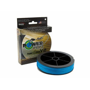 Super 8 Slick V2 300yd - Blue - Power Pro - Color:Blue - Size:8 LB