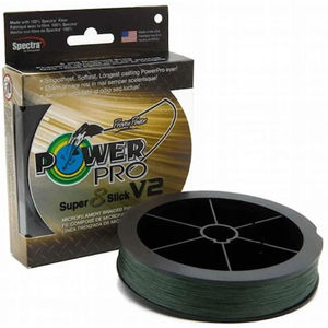 Super 8 Slick V2 300yd - Moss Green - Power Pro - Color:Moss Green - Size:30 LB