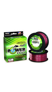 Power Pro 10lb 300yd - color:Vermilion Red