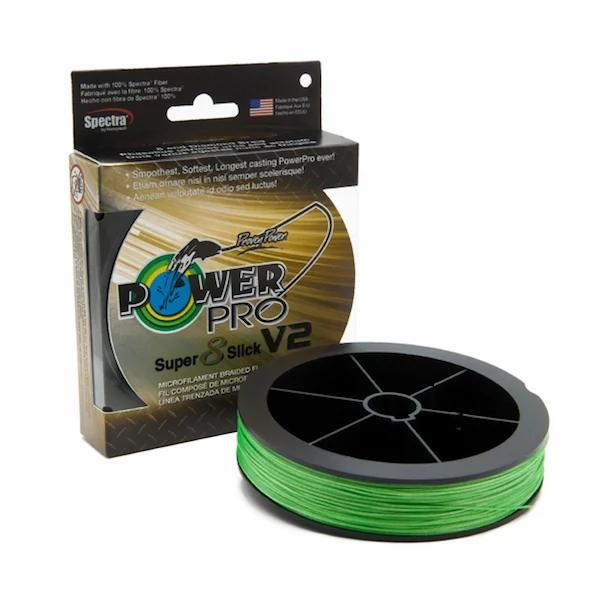 Super 8 Slick V2 300yd - Aqua Green - Power Pro - Color:Aqua Green - Size:20 LB