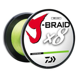 65lb 3000yds X8 J-Braid - Daiwa - Color:Chartreuse