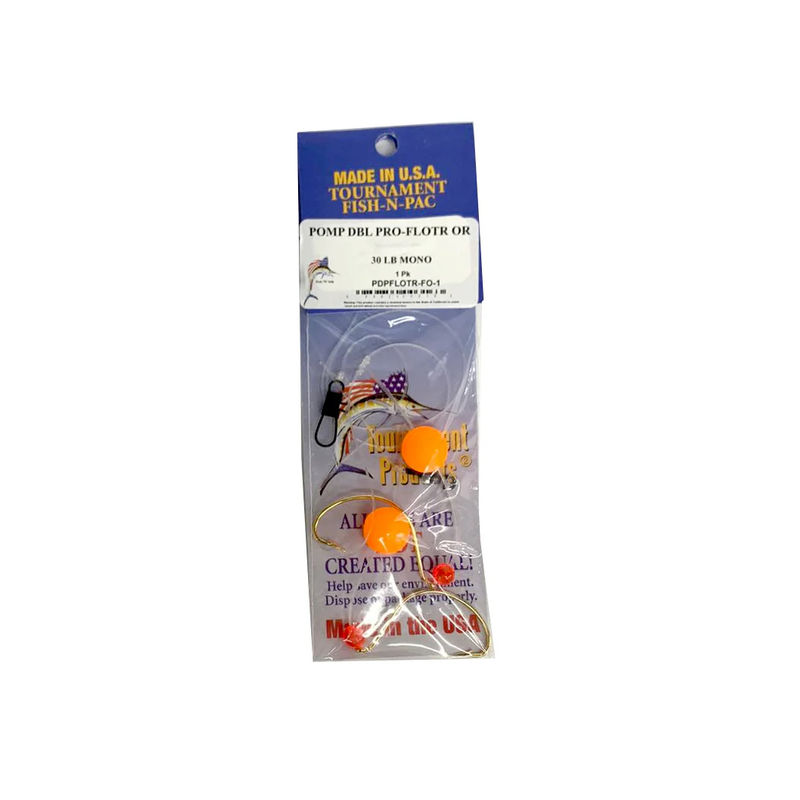 Pompano Rig - Tournament Products - Size:Double Hook