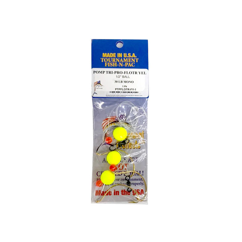 Pompano Rig - Tournament Products - Size:Triple Hook