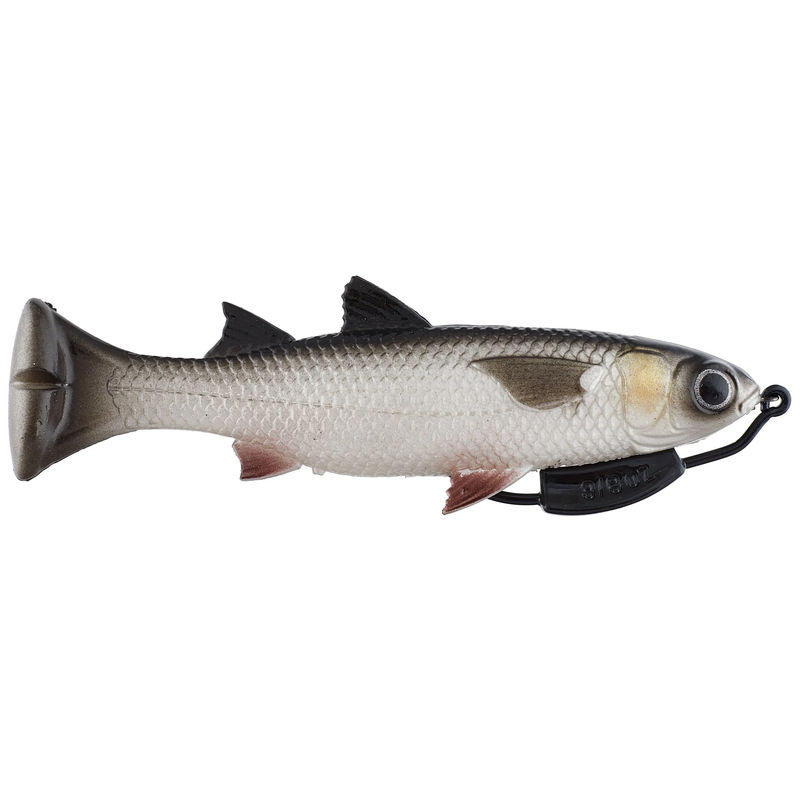 5in Pulse Tail Mullet 2+1 LB - Savage Gear - Size:5 in - Color:White