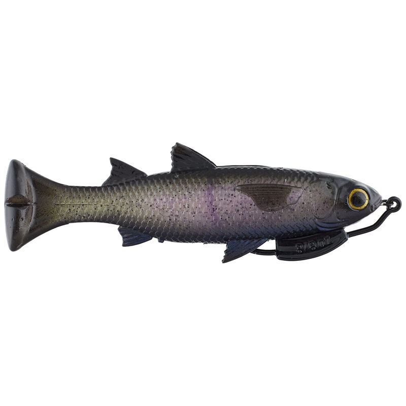5in Pulse Tail Mullet 2+1 LB - Savage Gear - Size:5 in - Color:Dark