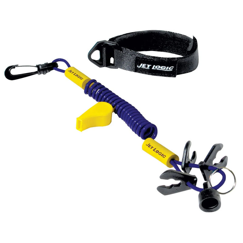 Ultimate Lanyard - Airhead Jet Logic - Color:Purple/ Yellow