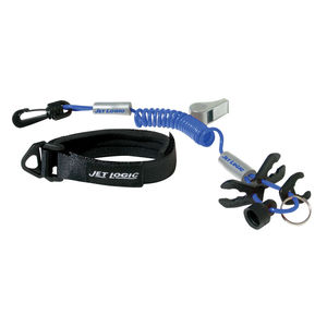 Ultimate Lanyard - Airhead Jet Logic - Color:Blue/ Silver