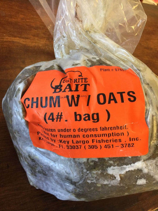 Chum Ball With Oats 4lb Frozen - Just Rite
