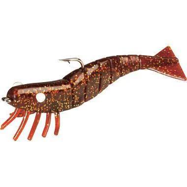 3" Shrimp DOA - Color:Rootbeer/ Gold Glitter 304